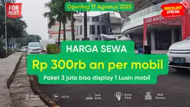 Disewakan Area Showroom Mobil