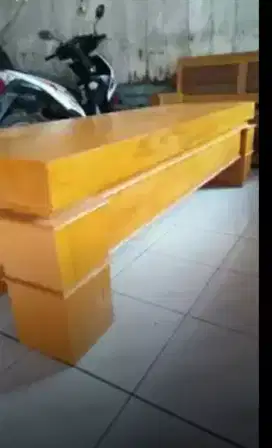 Meja tamu full jati asli