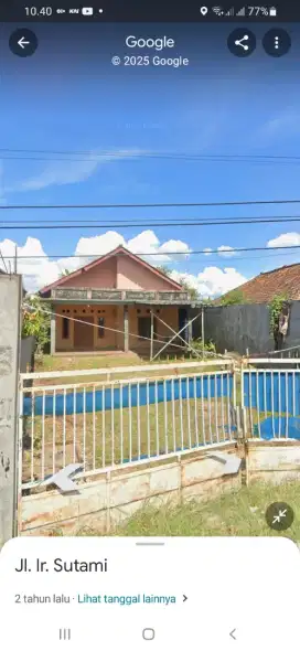 Dijual Cepat Rumah Luas Tanah Besar 677 meter persegi