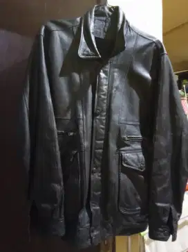 JAKET KULIT SECOND