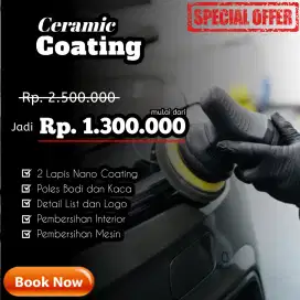 SALON / POLES MOBIL PANGGILAN & NANO COATING MURAH (TERBAIK)