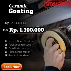 SALON MOBIL / POLES MOBIL PANGGILAN & NANO COATING MURAH (TERBAIK)