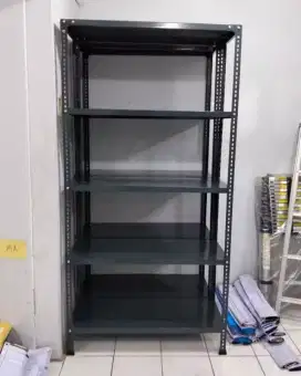 Rak Laundry Besi Siku Lobang 5 Susun