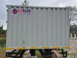 Box Besi model Container bekas Truk Engkel Isuzu Elf Gigamax 2024