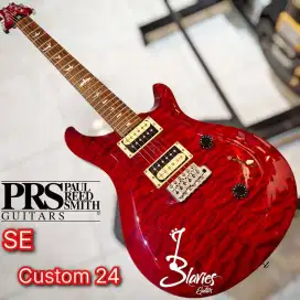 PRS SE Custom 24 Quilt Dark Cherry