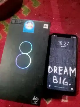 Mi 8 ram 6/128 lengkap