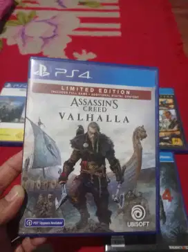 Kaset ps 4 assasin creed valhala mulus