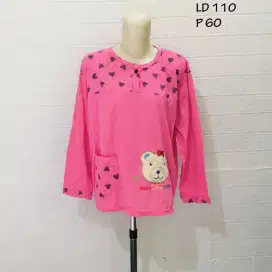 Preloved baju tidur wanita lengan panjang