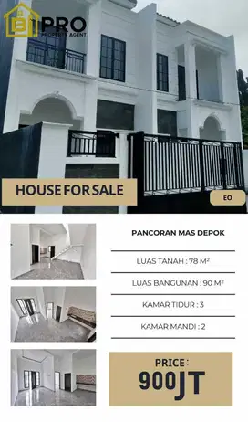 Pancoran Mas, rumah baru, akses tol Sawangan