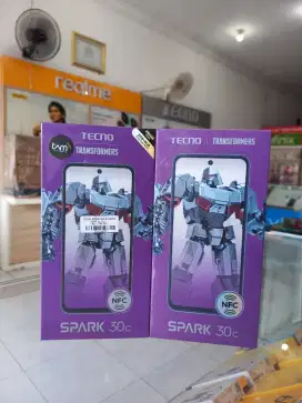 Tecno Spark 30c 16gb / 256gb Bergaransi Resmi