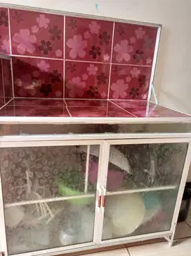 Perabot Dapur Second – Rak Kompor & Rak Piring, Hemat & Siap Pakai!