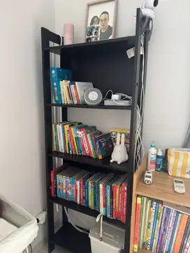 Rak Buku Ikea - Warna Hitam
