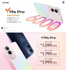 Baru Seri Upgrade Vivo Y19s