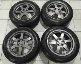 Velg Mobil Second murah Rays ring 17 untuk mobil innova alphard  HRV