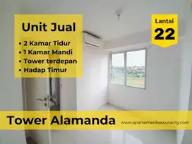 Jual 2BR kosongan tower A apartemen Bassura City