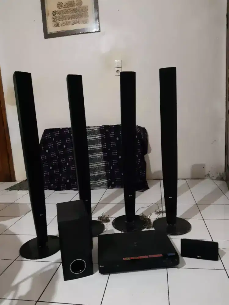 Home Theater LG, dvd, suara ok