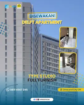 Disewakan Delft Apartment Citraland City CPI Makassar View laut