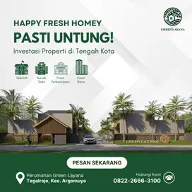 Happy Fresh Homey : Pasti Untung! Investasi di Green Layana Salatiga