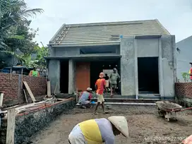 Dijual Rumah Baru Proses Finishing di Utara Pasar Godean.