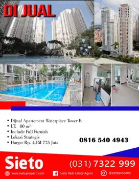 Dijual Apartement Waterplace Tower B