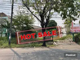 Dijual tanah + Gudang di raya lidah kulon Menganti Wiyung