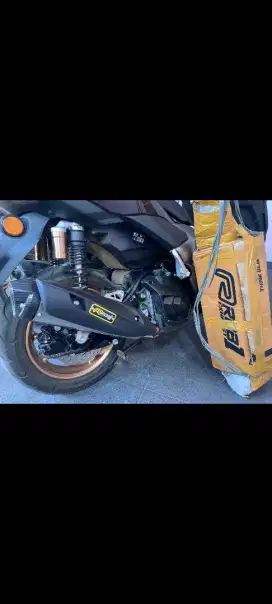 Knalpot Nmax Turbo Techmax Ultimate Ori Original