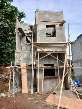 Rumah cash 750 kpr 775 dp fleksibel  jakarta  2kt 2km 2 lantai