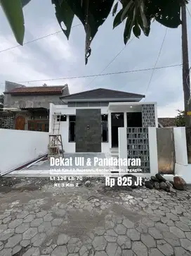 Rumah cantik limasan baru barat kampus UII