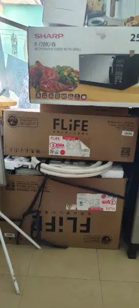 Di jual AC Flife 1/2 PK FAC05FCOO/I kondisi masih bagus pemakaian 6bln
