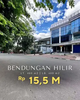 For Sale Ruko Gandeng Dekat Ke Sudirman, Hadap Timur