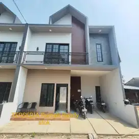 Rumah cluster 2 lantai ready stok selangkah tol cijago