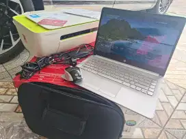 Laptop HP A4 14s-dk0073au Printer