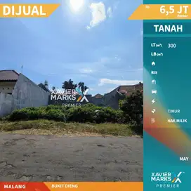 Dijual Tanah Kavling Strategis di Bukit Dieng Malang