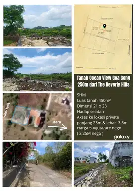 Affordable Ocean View Land near The Beverly Hills Jimbaran