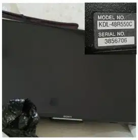 Jual murah smart tv sony 48 inch kondisi masih bagus,normal,2,7jt nego