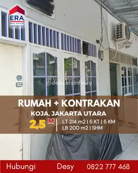 Rumah Kontrakan Koja Jakarta Utara Cocok untuk Investasi