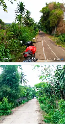 Dijual tanah kosong luas murah