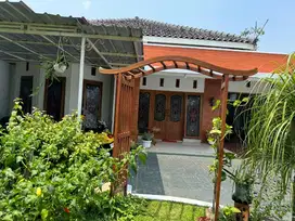 Rumah Asri Dengan Halaman Luas Di Jakal Km13