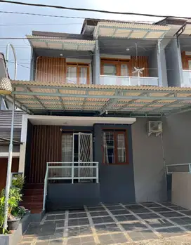 JUAL RUMAH 2 LANTAI UBUD VILLAGE SARIWANGI FURINISHED