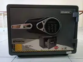 Brankas Krisbow 50x43x40cm Kondisi Baik Ex Pemakaian Pribadi
