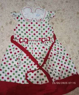 Donita dress anak usia 6-8 tahun
