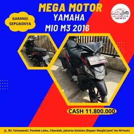 YAMAHA MIO M3 20016 CASH KREDIT JAMINAN GARANSI SEPUASNYA