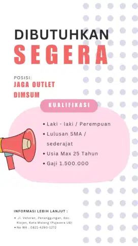 Lowongan Pekerjaan