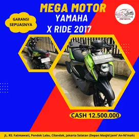 YAMAHA X RIDE 2017 CASH KREDIT JAMINAN GARANSI SEPUASNYA