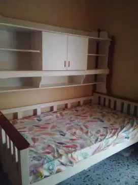 Tempat tidur INFORMA plus kasur springbed