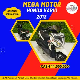HONDA VARIO 110 2013 CASH KREDIT JAMINAN GARANSI SEPUASNYA