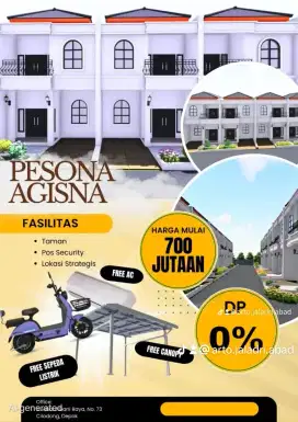Pesona Agisna. Gratis semua biaya KPR