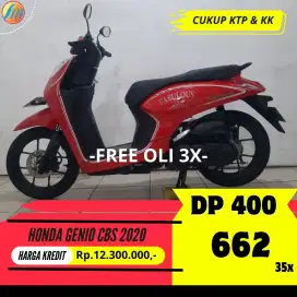 HONDA GENIO CBS 2020 KREDIT DP CUMA 400RIBU ANGSURAN SANGAT RINGAN