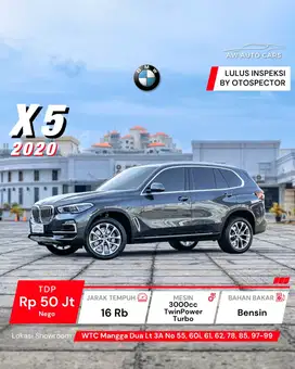 BMW X5 xLine 2020 non msport Low KM xDrive 2021