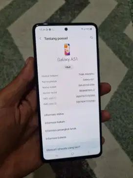 Samsung Galaxy A51 Super Amoled bening tidak shadow
